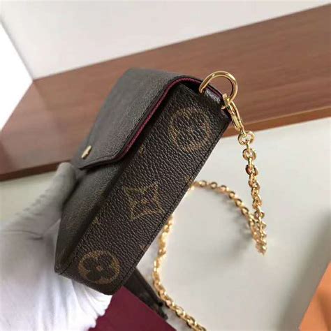 celebrity louis vuitton pochette felicie|felicie pochette monogram canvas.